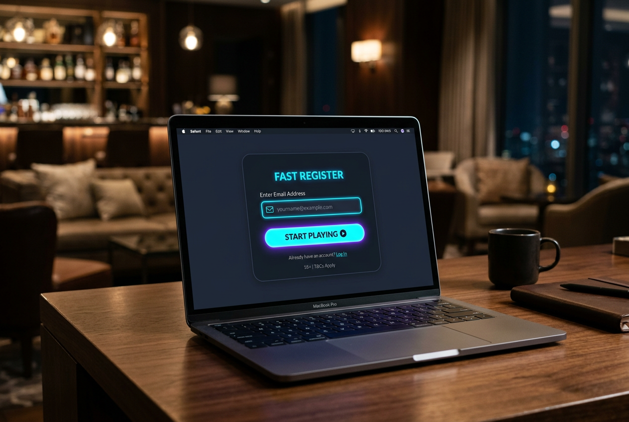 Prosty formularz rejestracyjny w kasynie online bez weryfikacji